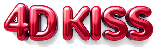 4d kiss logo
